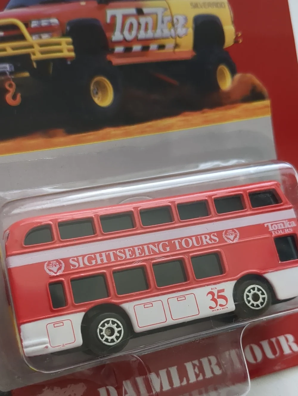 Maisto Tonka Daimler Tour Bus #50 Die Cast 1999